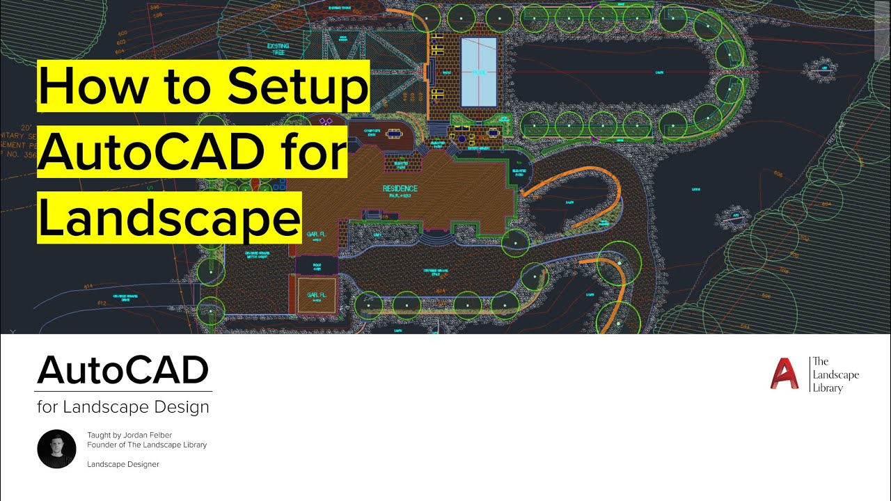 Landscape Design Using Cad Can you use AutoCAD for landscape design - The Landscaping Zone