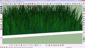 How do you draw grass in SketchUp - How Do You Draw Grass In Sketchup 300x169