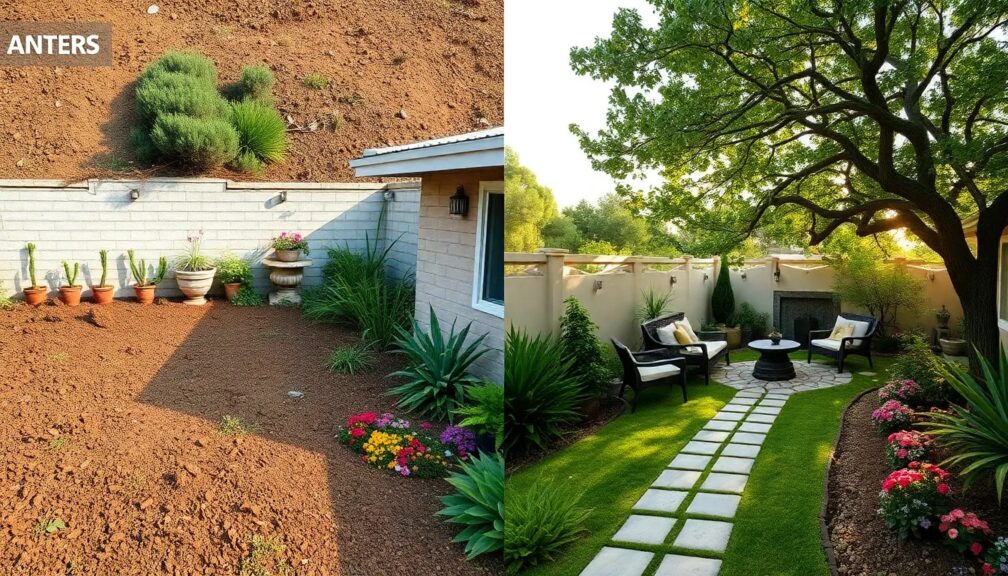 Before & after: how we turned a dead yard into a dream space Before & after: how we turned a dead yard into a dream space