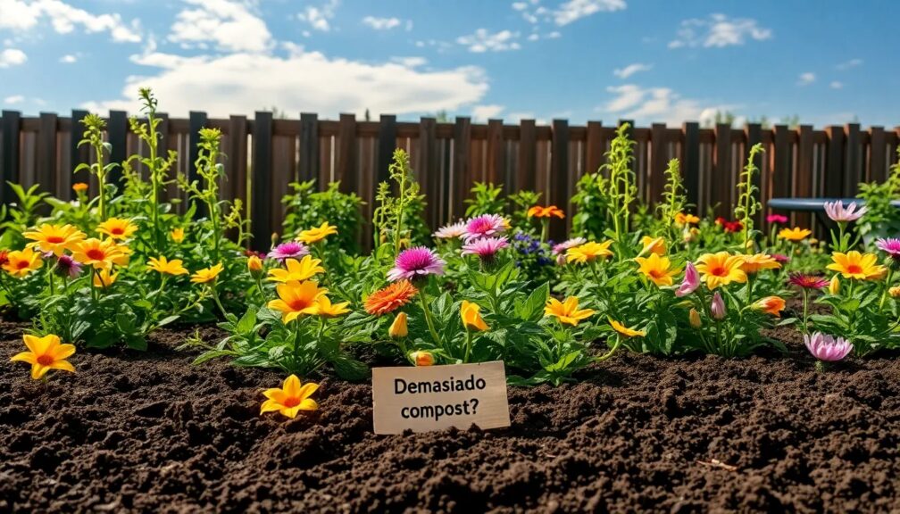 Can you put too much compost in a garden Can you put too much compost in a garden