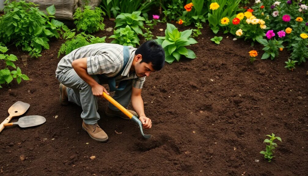 How do I fix hard soil in my garden How do I fix hard soil in my garden