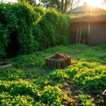How do I get rid of a large amount of weeds and grass