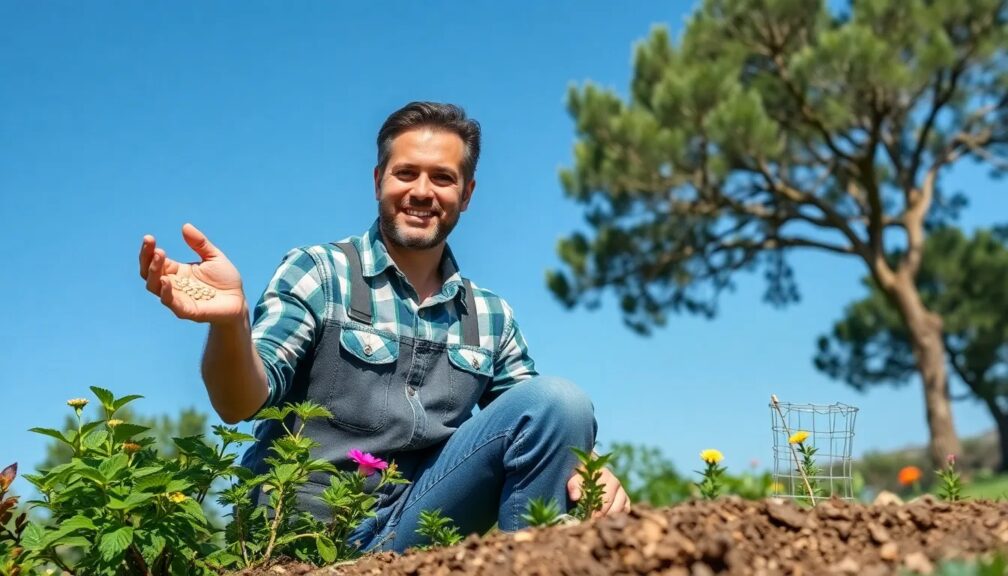 How do you plant without a shovel How do you plant without a shovel