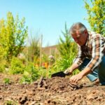 How do you prepare weedy soil for gardening