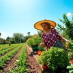 Is it better to plant vegetables in rows or groups
