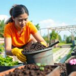 Is it OK to mix potting soil with garden soil