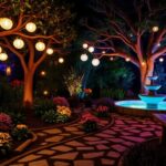 Night gardens: the art of lighting your yard beautifully