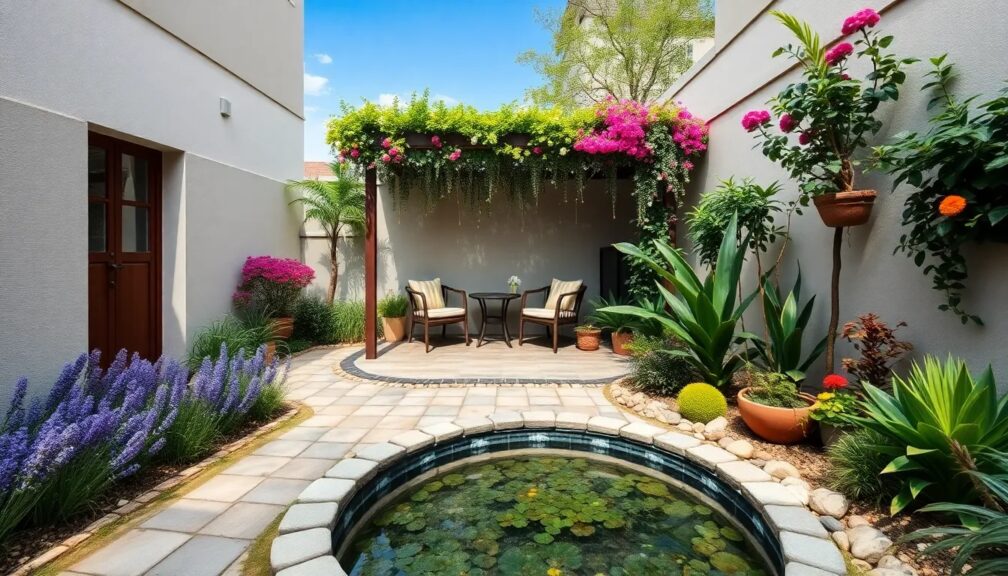 Small yard? Here’s how to make it feel huge Small yard? Here’s how to make it feel huge