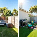 This backyard changed completely with just $300 and one weekend