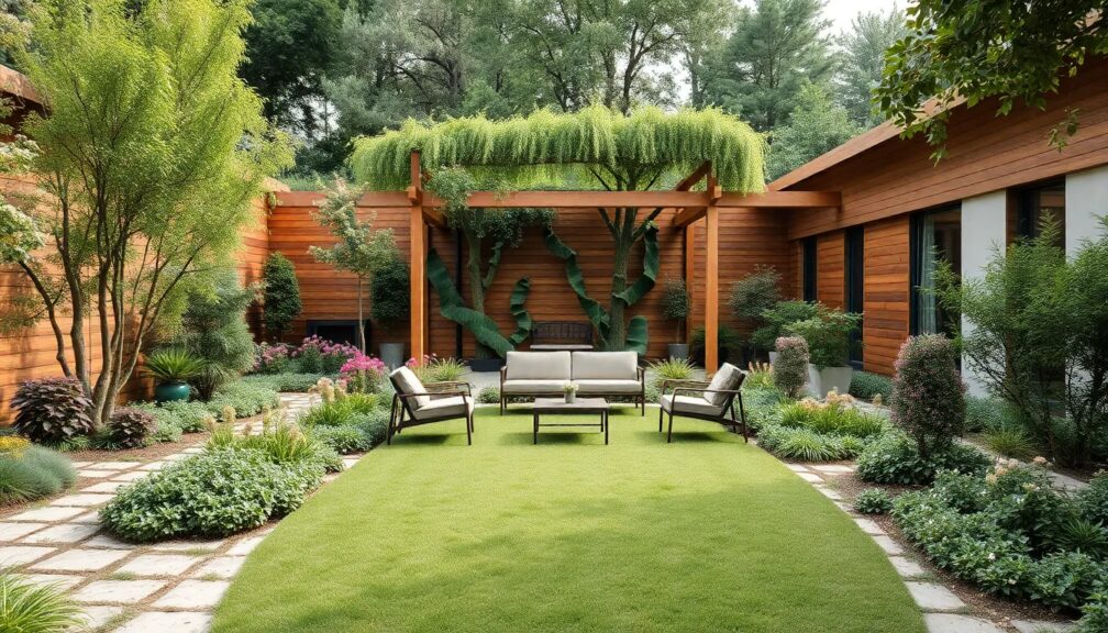 This style of yard is replacing the classic look everywhere This style of yard is replacing the classic look everywhere
