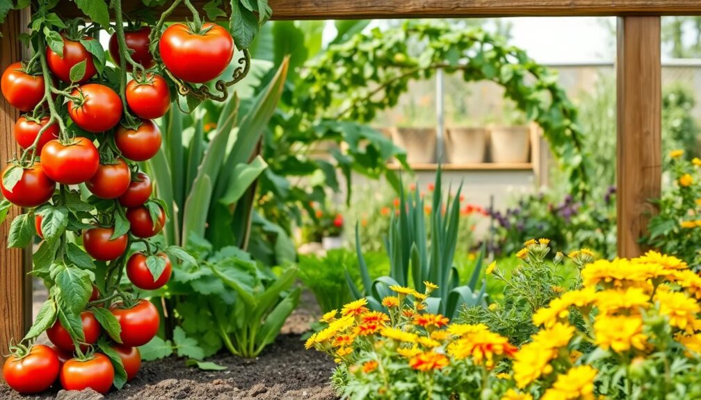 What grows well together in a vegetable garden What grows well together in a vegetable garden