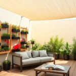 What is a modern alternative to hanging baskets