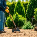 What is the best shovel to dig out bushes
