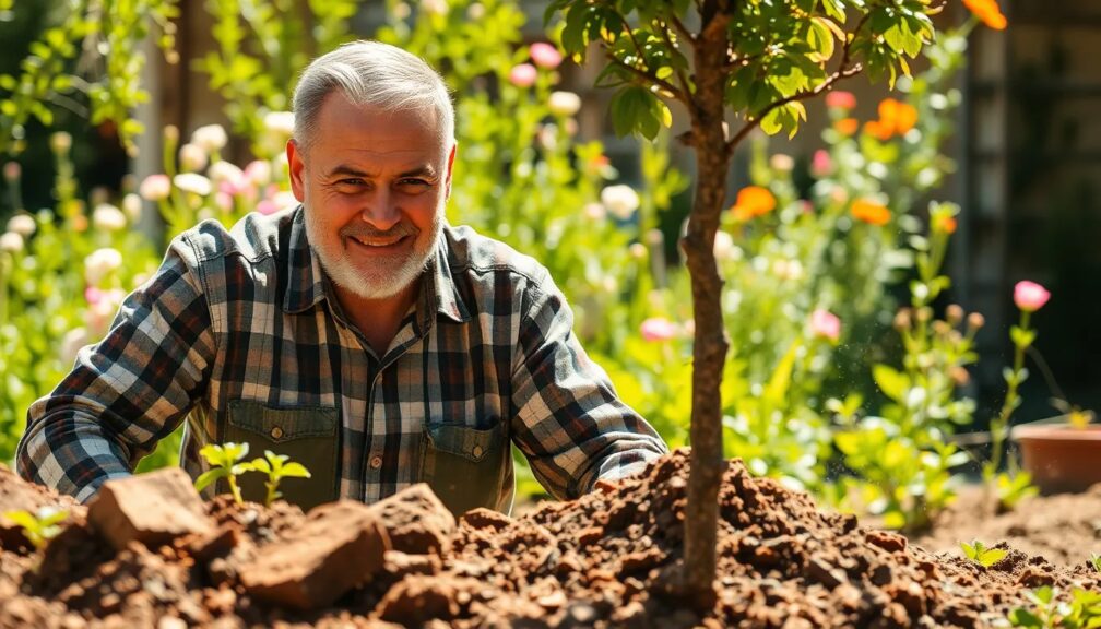 What is the best tool for breaking up clay soil