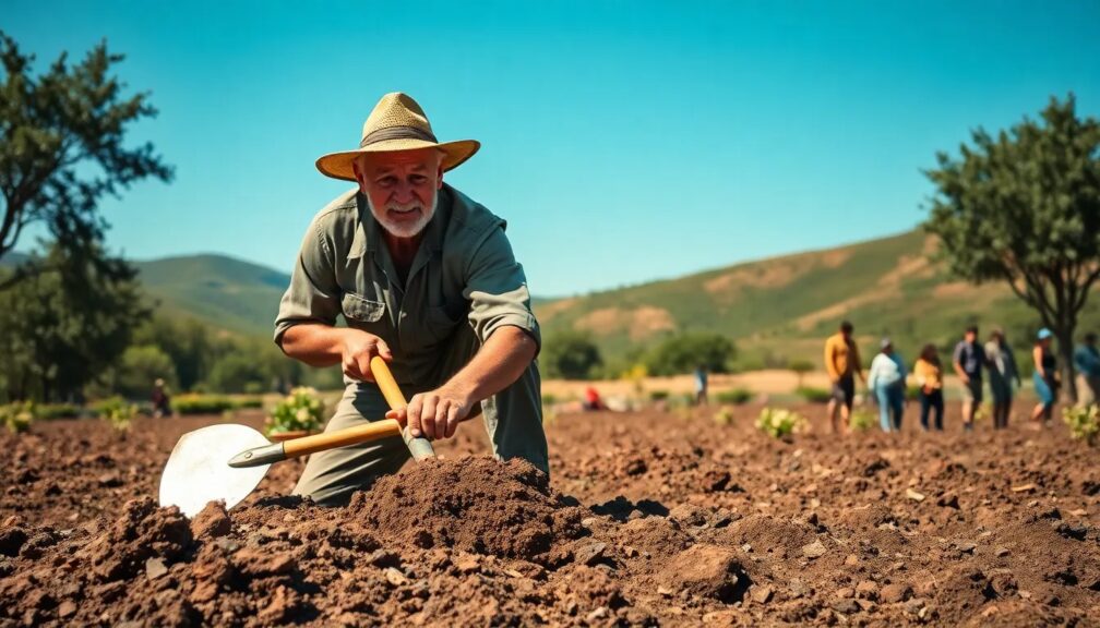 What is the best tool to break up hard soil What is the best tool to break up hard soil