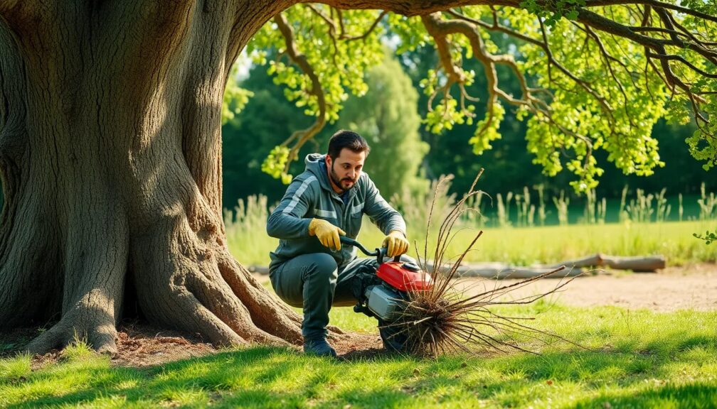 What is the best tool to cut large tree roots What is the best tool to cut large tree roots