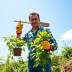 What is the best tool to remove plants