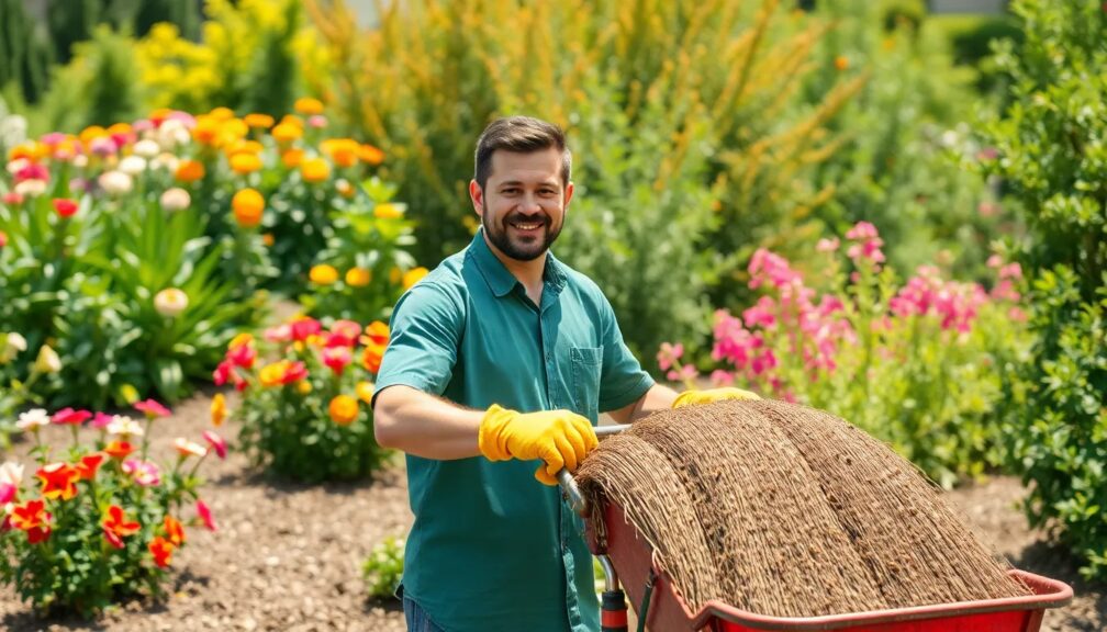 What is the best tool to spread mulch What is the best tool to spread mulch
