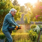 What is the best tool to trim bushes and trees