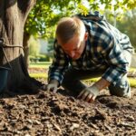 What is the best way to dig out tree roots