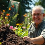 What tool breaks up dirt in gardening