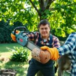 What tool is best for cutting branches thicker than 1 in diameter