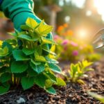 What tool is needed to trim or prune smaller plants and twigs