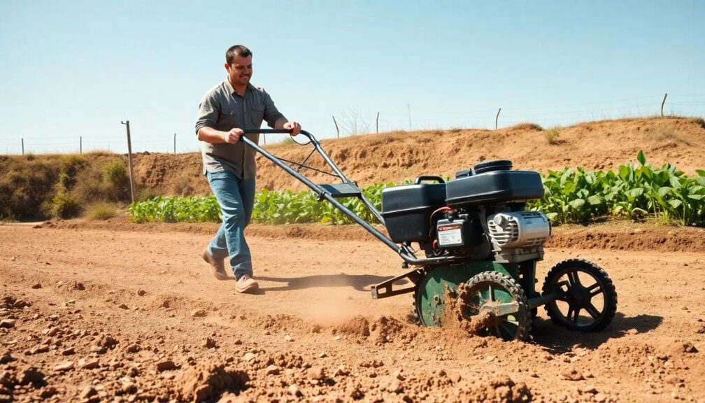 Will a tiller work on hard soil Will a tiller work on hard soil