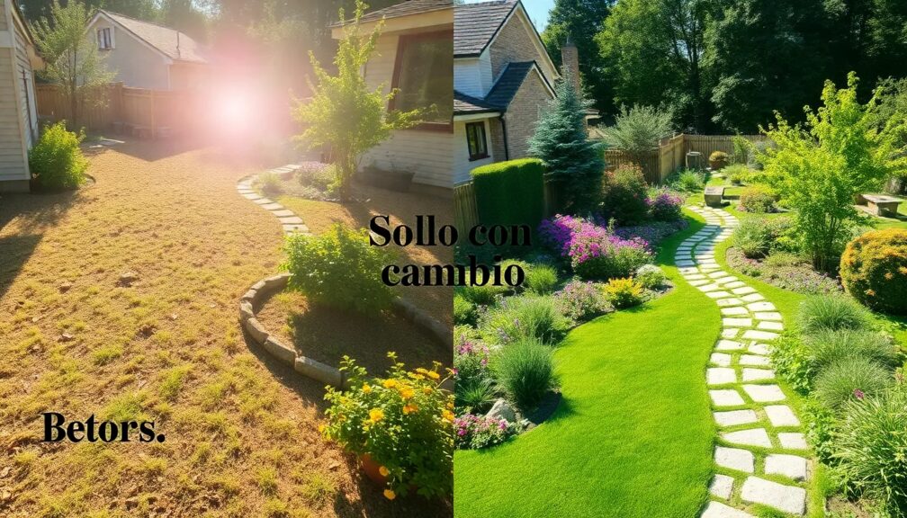 Your yard can look like this with just one change Your yard can look like this with just one change